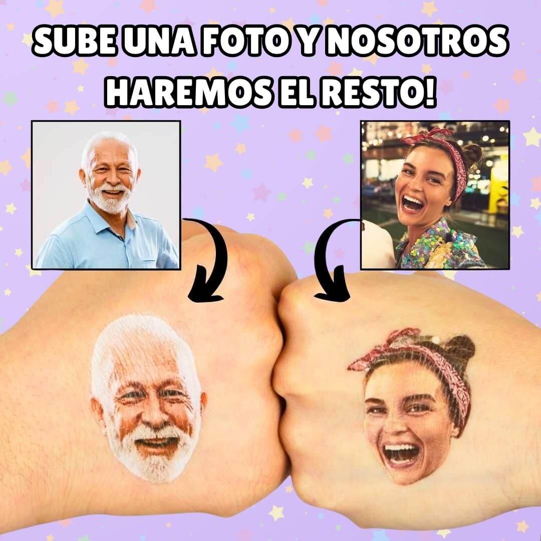 Tatuaje temporal personalizado