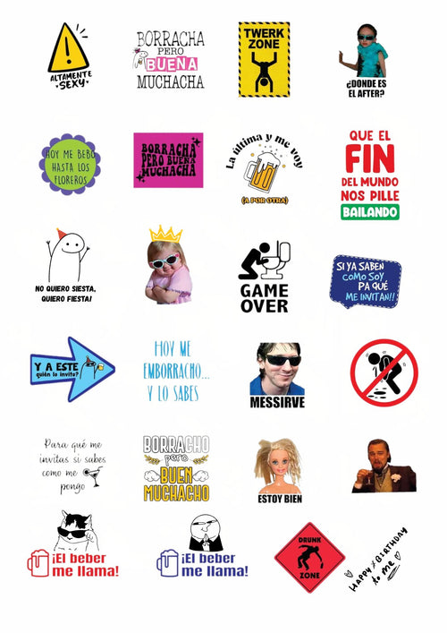 Party Tattoo Pack