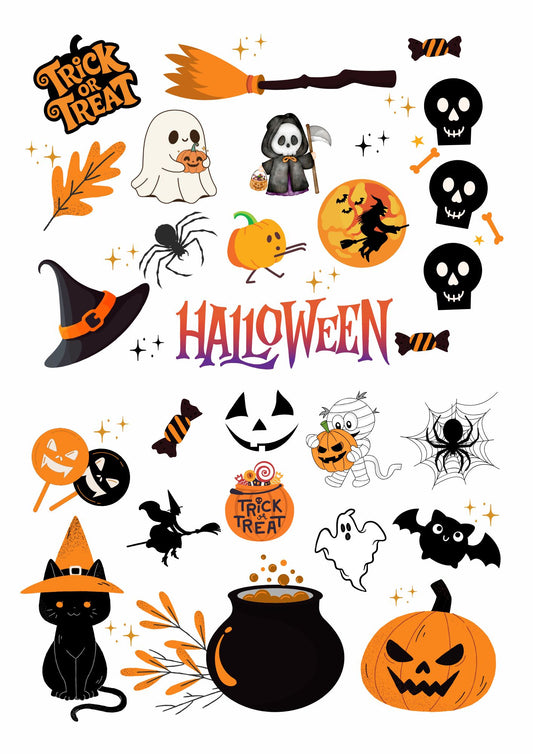 Pack Tatuajes Especial Halloween