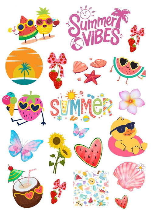 ☀️ Summer Pack: +15 Tattoos to show off at the beach or at a party